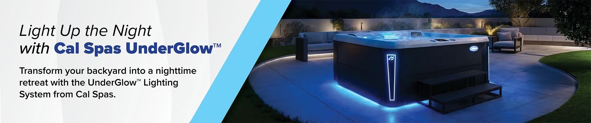 Calspas hot tub being used in a family setting - Mount Hood Village